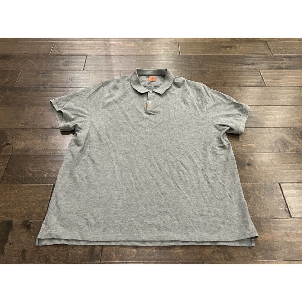 Nike Golf Polo Gray Mens Standard Fit Short Sleeve Shirt Size 2XL AT6111-021 - Picture 2 of 9